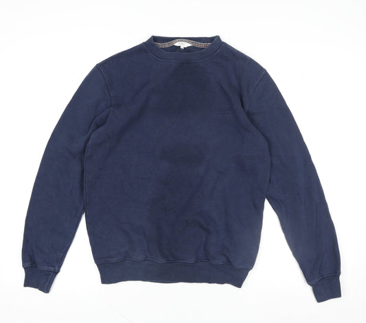 Cotton Traders Men’s Blue XS Pullover Crew Neck Sweatshirt
