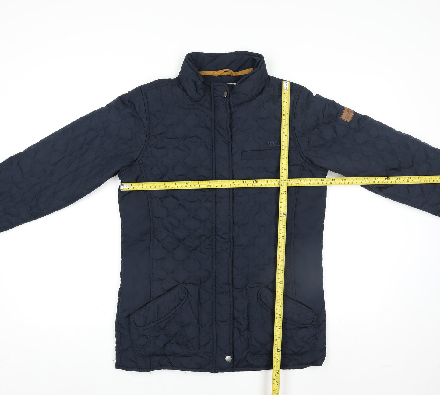Regatta Teens Blue Quilted Mid-Length Jacket Size 164 Regular Fit