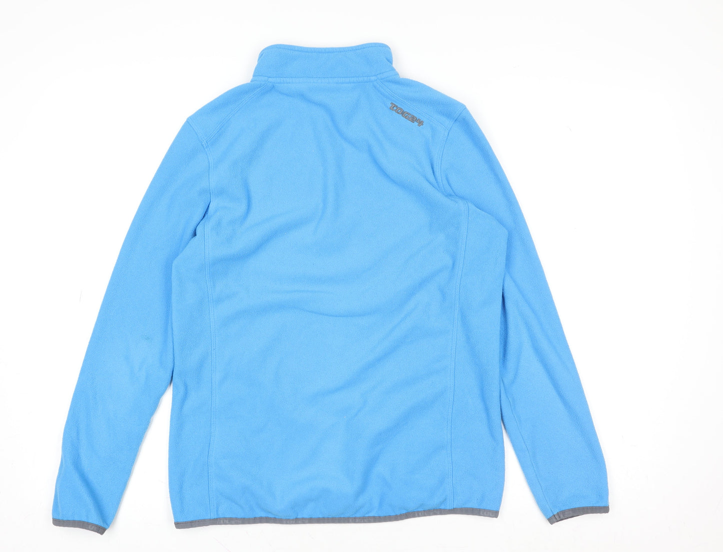 TOG24 Women’s Blue 1/2 Zip Pullover Fleece Sweatshirt Size 10-12