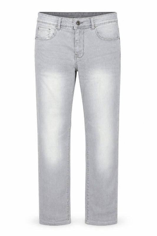 DNM Industry Men's Grey Slim Fit Straight Jeans 32S