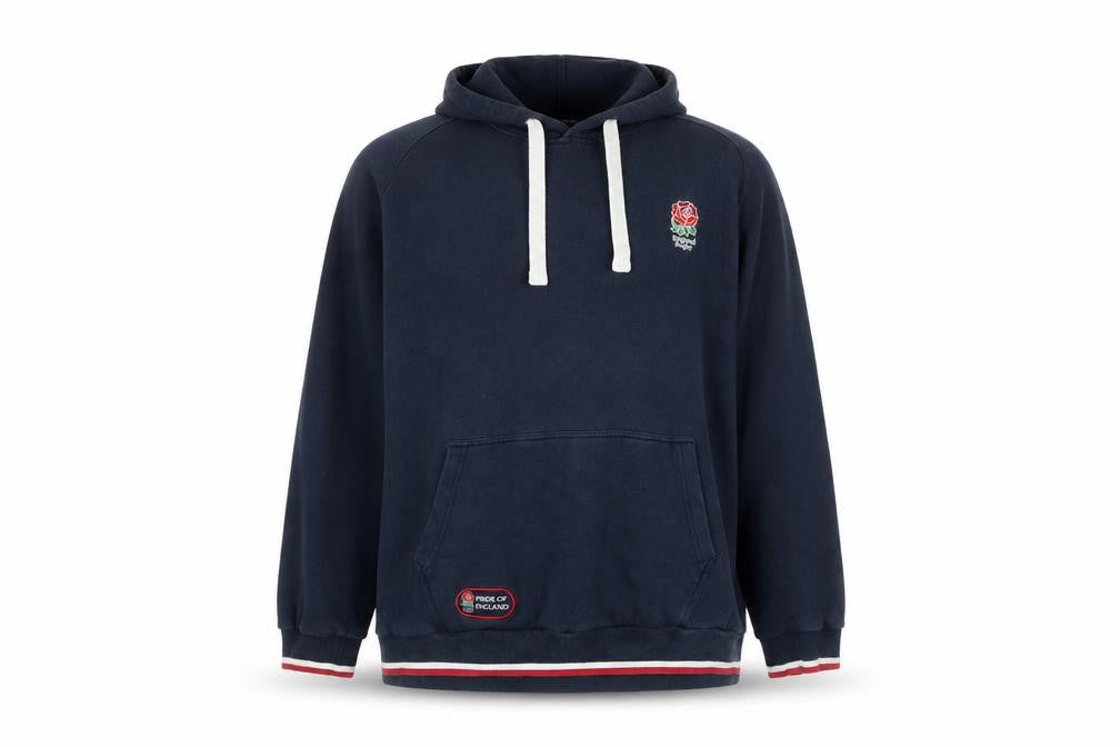 England Rugby Navy Hoodie XL Women's Pullover Hooded Sweatshirt