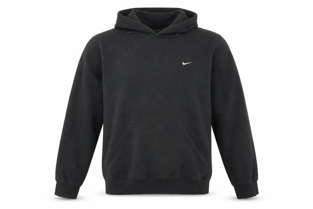 Nike Men's Black Pullover Hoodie L Regular Fit Sports Fleece