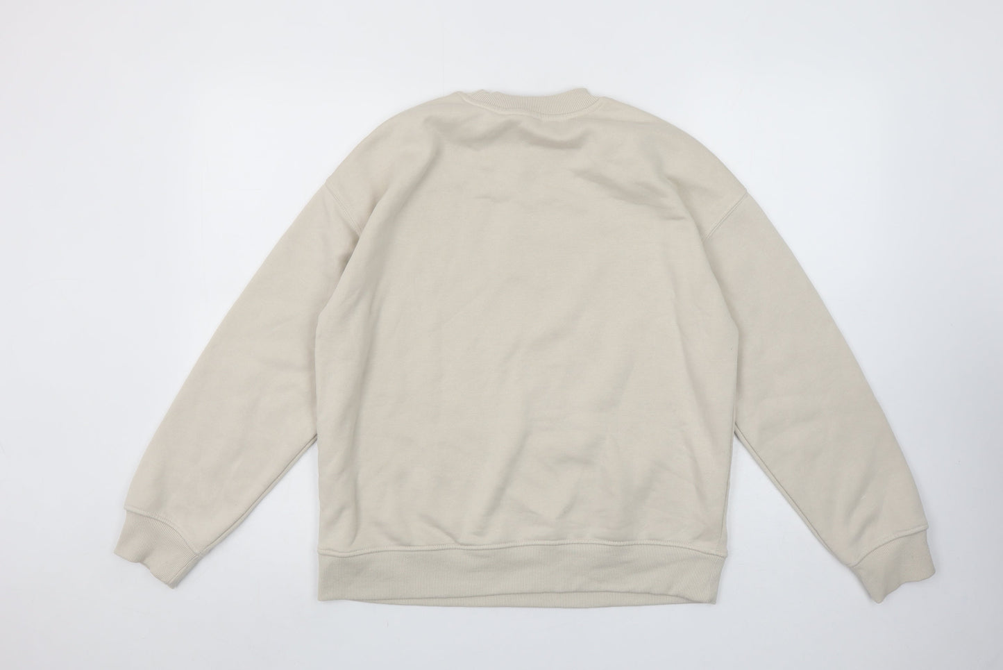 Primark Cares Women's Beige Beverly Hills 1990 Pullover Sweatshirt XS