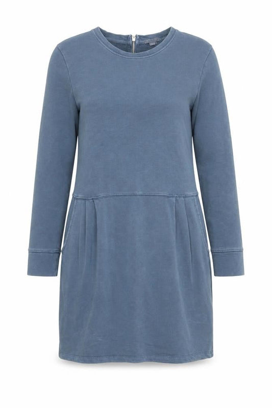 Gap Women’s Blue Cotton Long Sleeve T-Shirt Dress Size 12