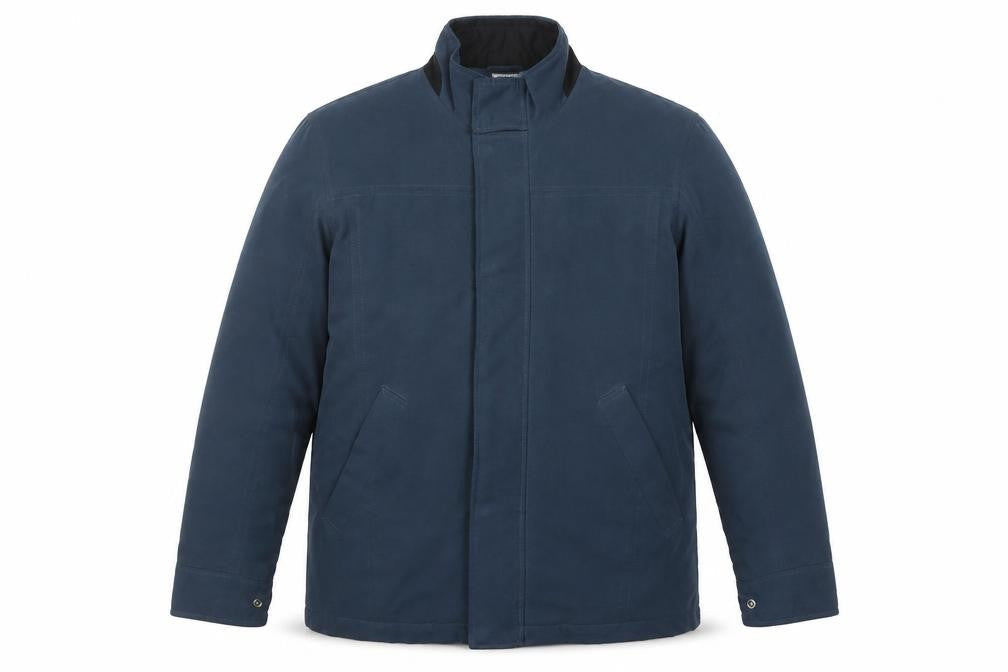 Kingston Men's Blue L Basic Lined Zip Jacket