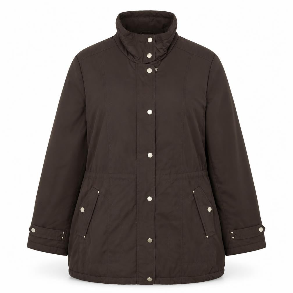 Marks and Spencer Women's Brown Classic Mid-Length Lined Jacket Size 18