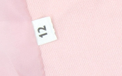 Planet Women Pink Pure New Wool Blazer Size 12 Regular Fit