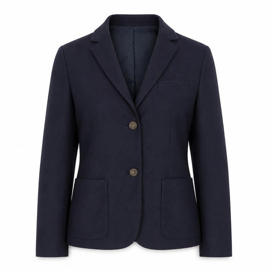 Gap Women's Blue Modern Blazer UK 12 Classic Tailored Jacket