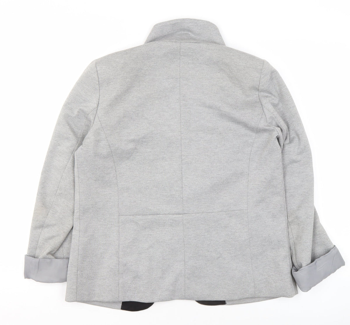 Oasis Women’s Grey Size 10 Regular Fit Tailored Blazer Jacket