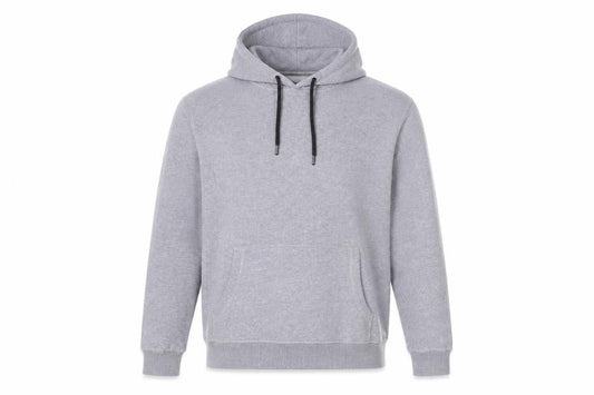 Springfield Men's Grey Pullover Hoodie XS Fleece Cotton Blend