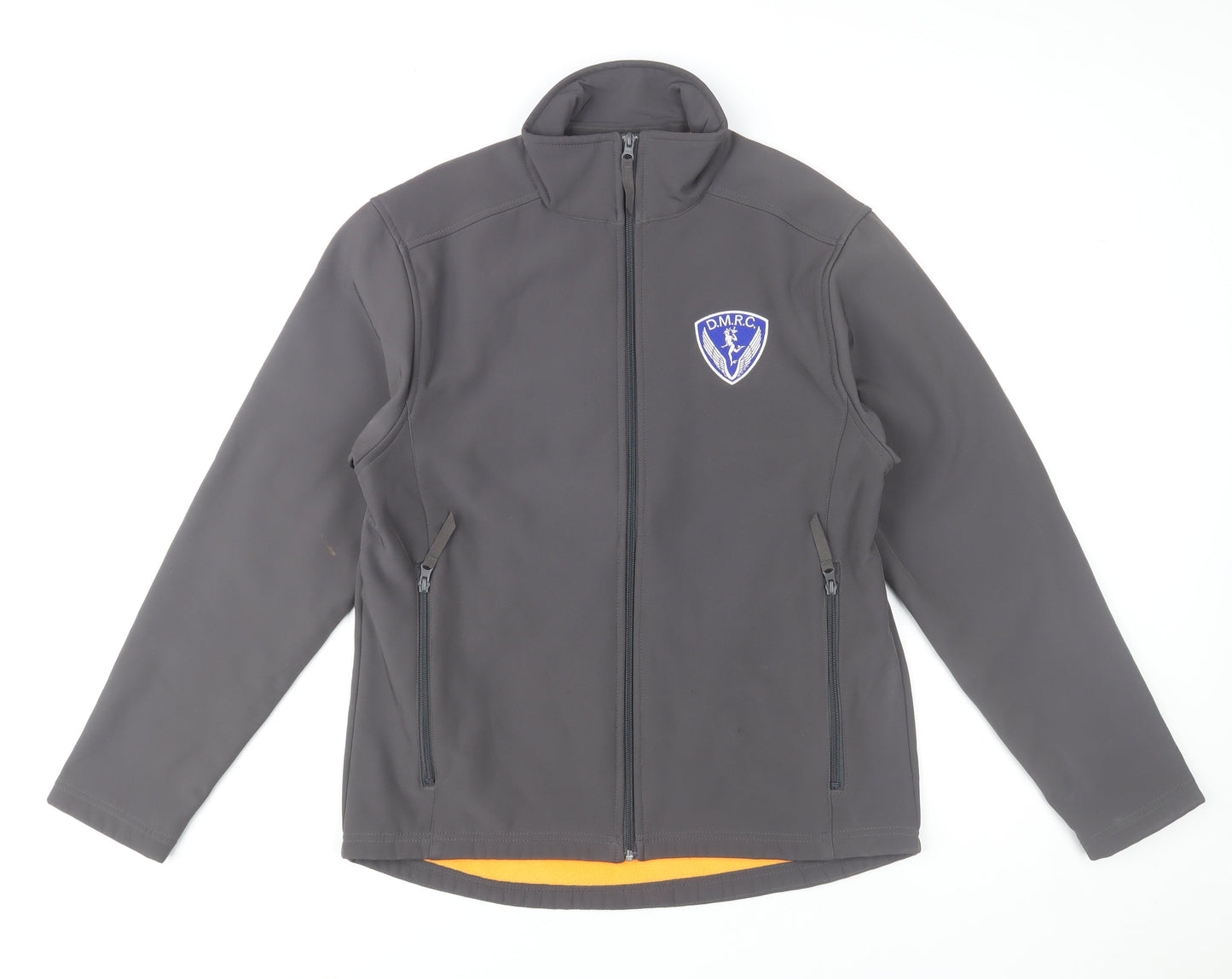 B&C Collection Unisex Grey Softshell Jacket M Wind-Resistant Casual Outerwear