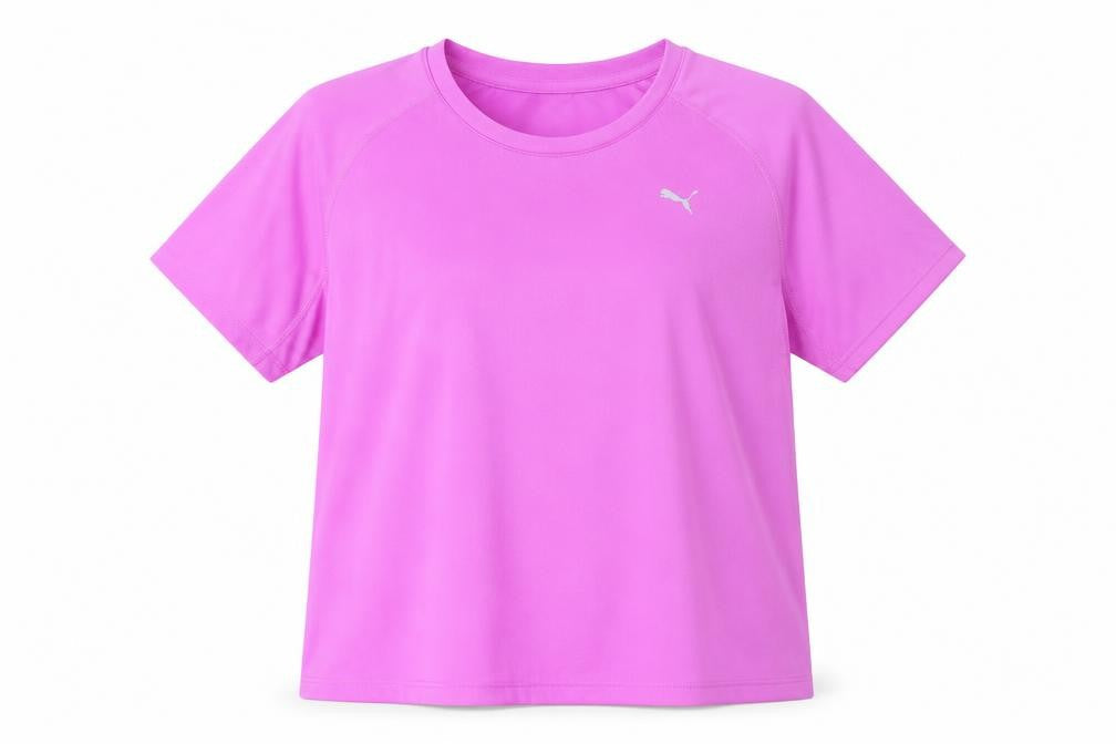 Puma Womens Pink XL DryCELL Short Sleeve Active T-Shirt
