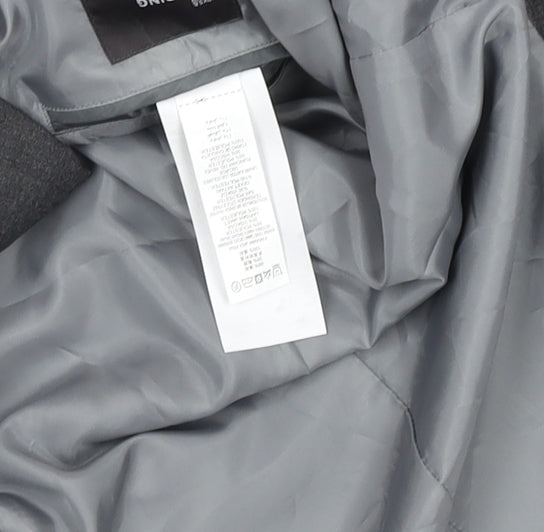 Marks and Spencer Men's Grey Wool Blend Classic Blazer 42R