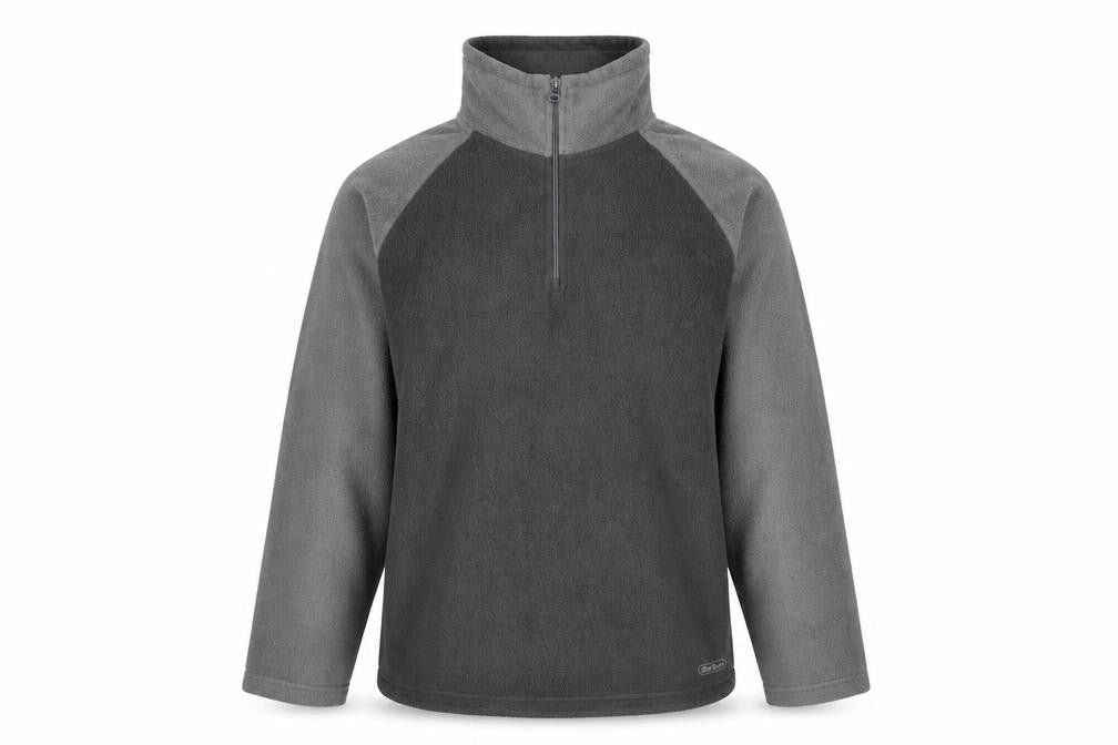 Peter Storm Men's Grey Fleece Half Zip Jacket Size M Regular Fit