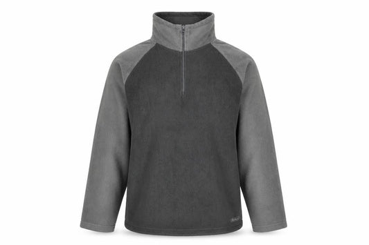 Peter Storm Men's Grey Fleece Half Zip Jacket Size M Regular Fit