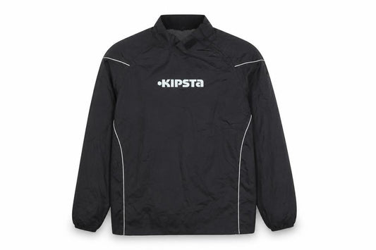 Decathlon Kipsta Men's Black M Windbreaker Jacket Sports Lightweight