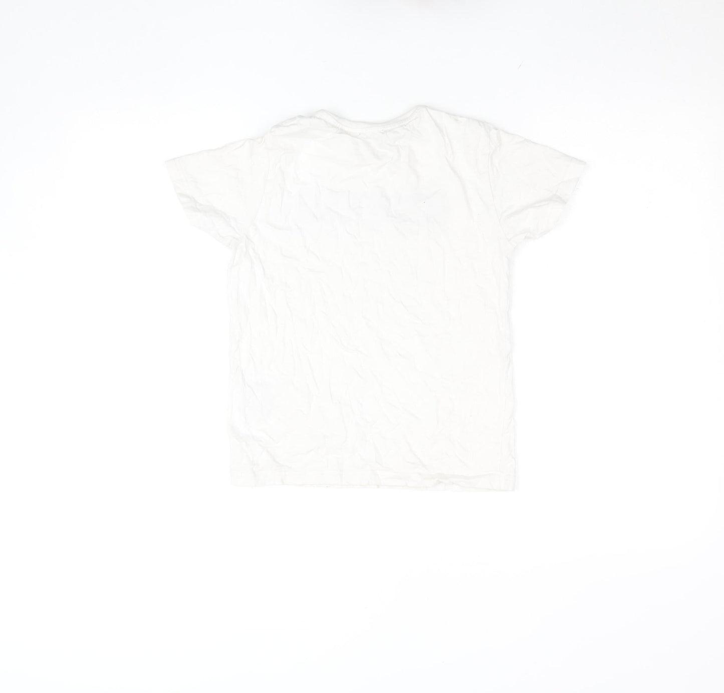 Diesel Boys White Short Sleeve Logo T-Shirt 8-9 Years