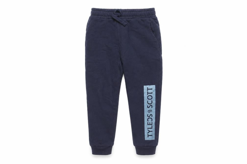 Lyle & Scott Boys Blue 5 Years Jogger Activewear Trousers
