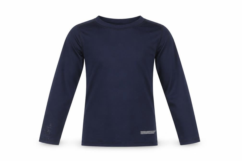 St Bernard Boys Blue Long Sleeve Athletic Top 4-5 Years Quick Dry