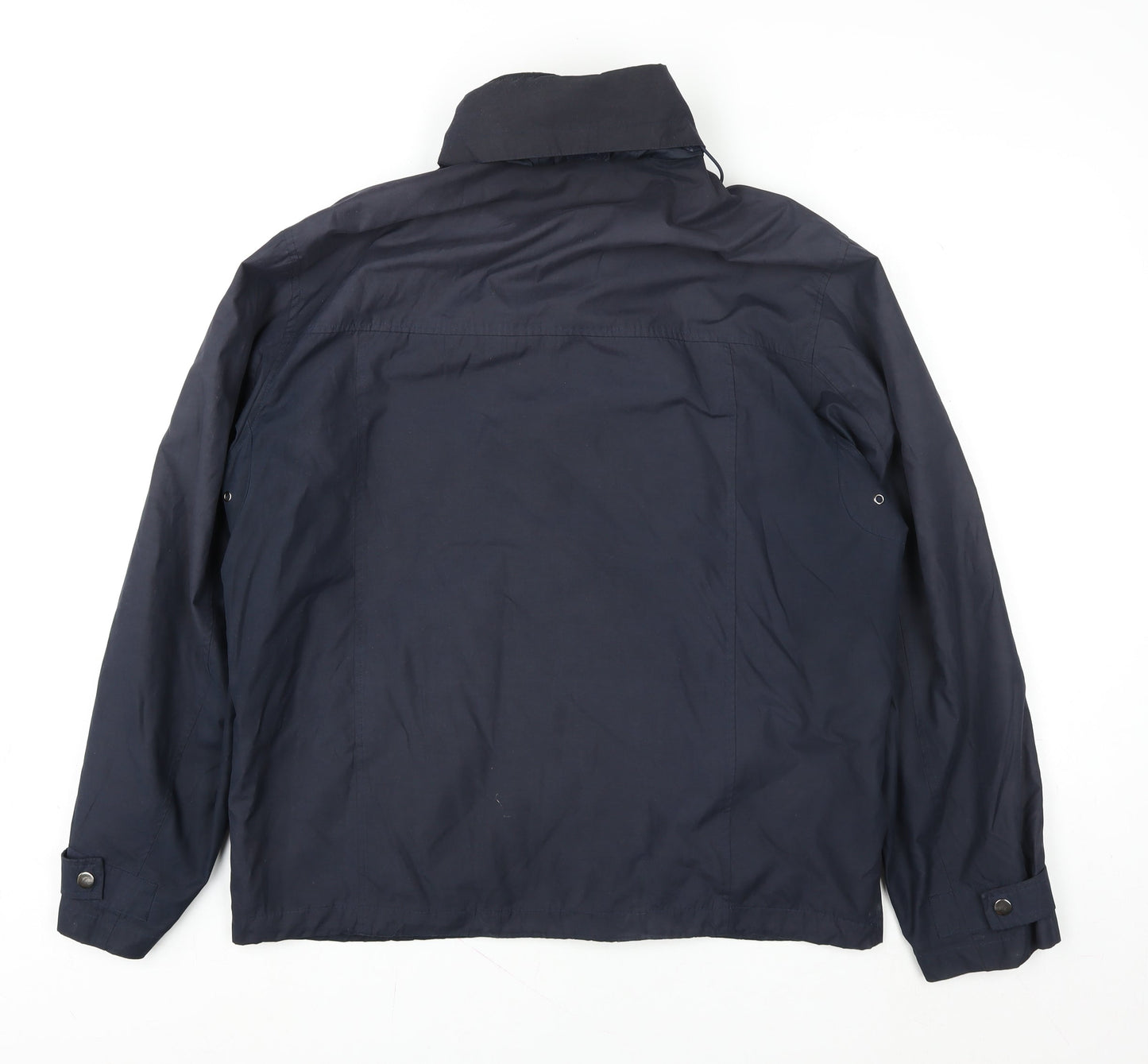 Skopes Men's Blue L Regular Mid-Length Water Resistant Jacket
