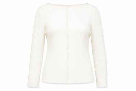 Marks and Spencer Women’s Ivory Long Sleeve Stretch Blouse Size 10