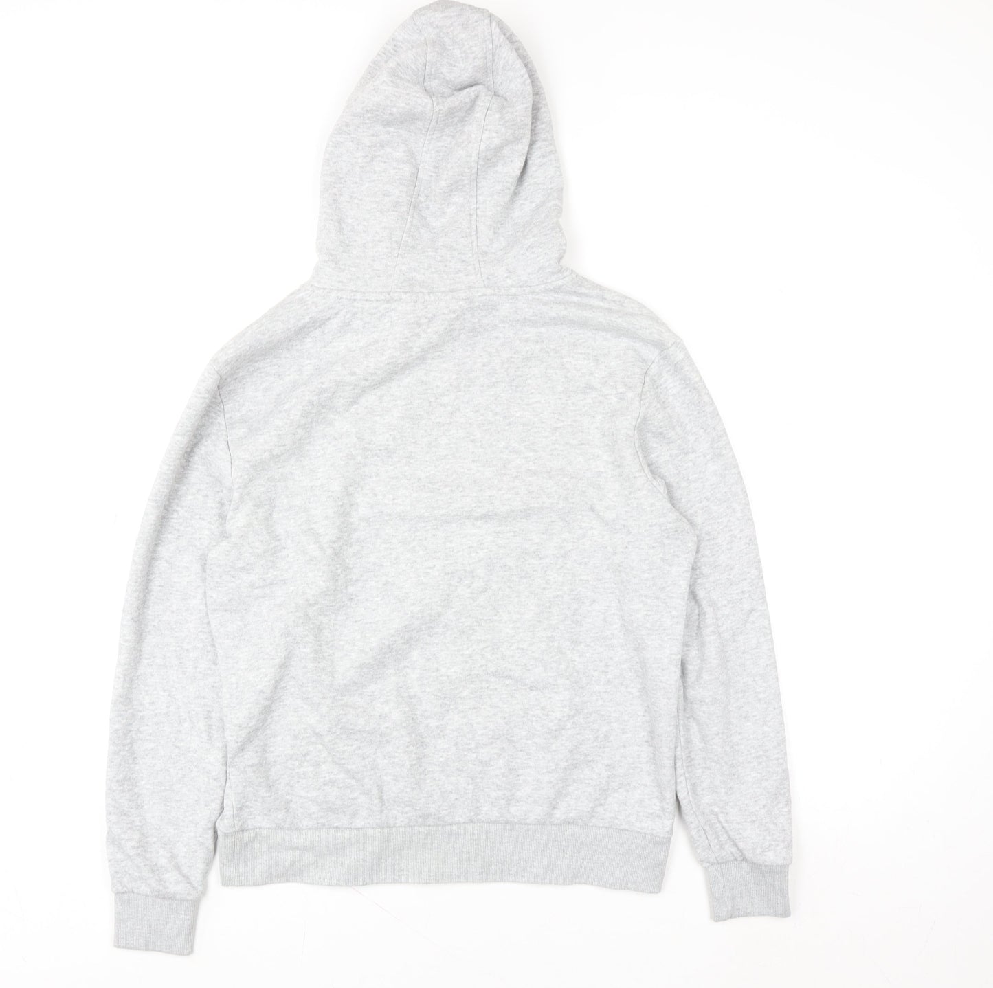 Mountain Warehouse Women Grey Pullover Hoodie UK 8 Graphic Print