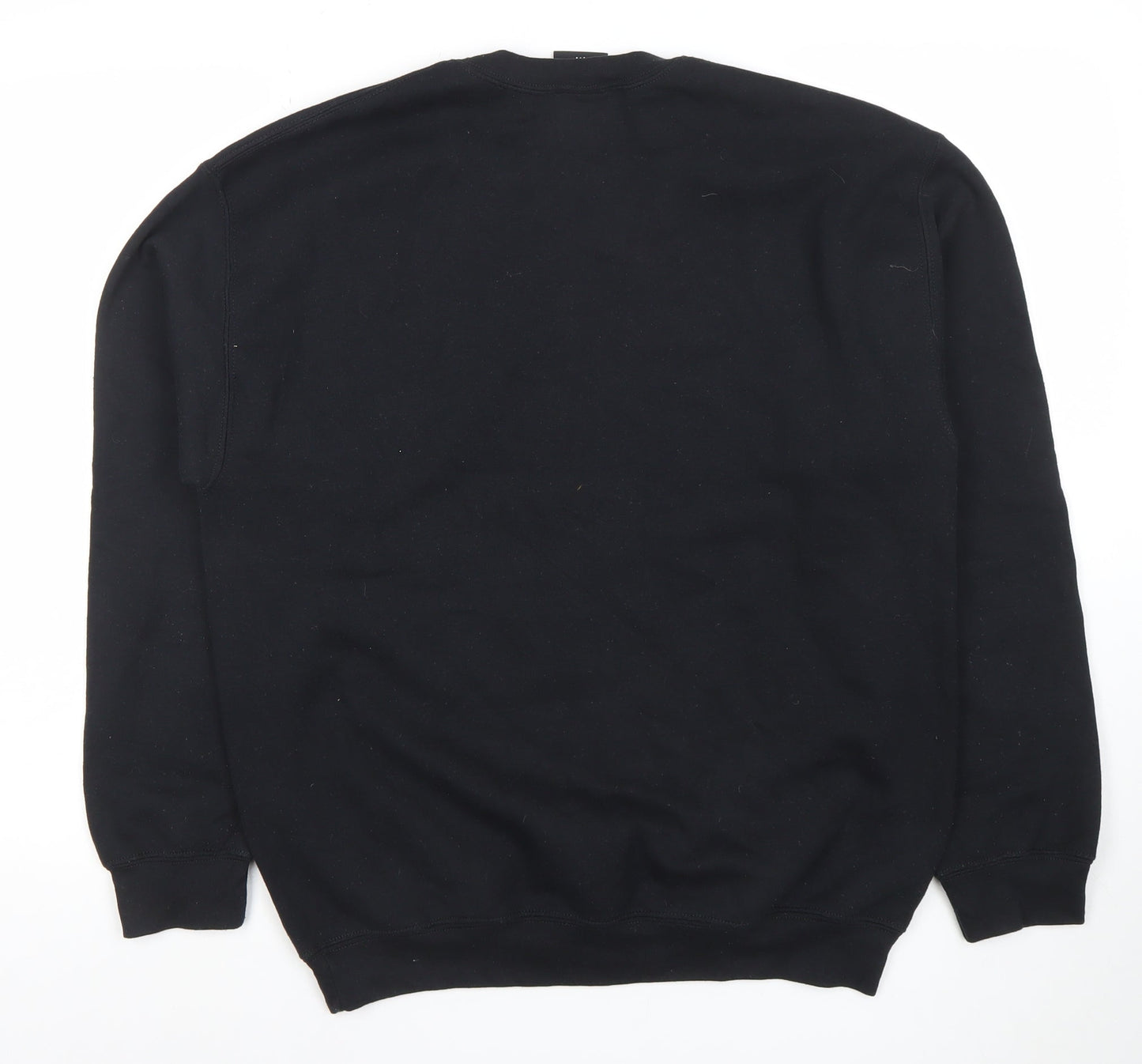 Absolute Cult Men's Black The Mandalorian Pullover Sweatshirt M