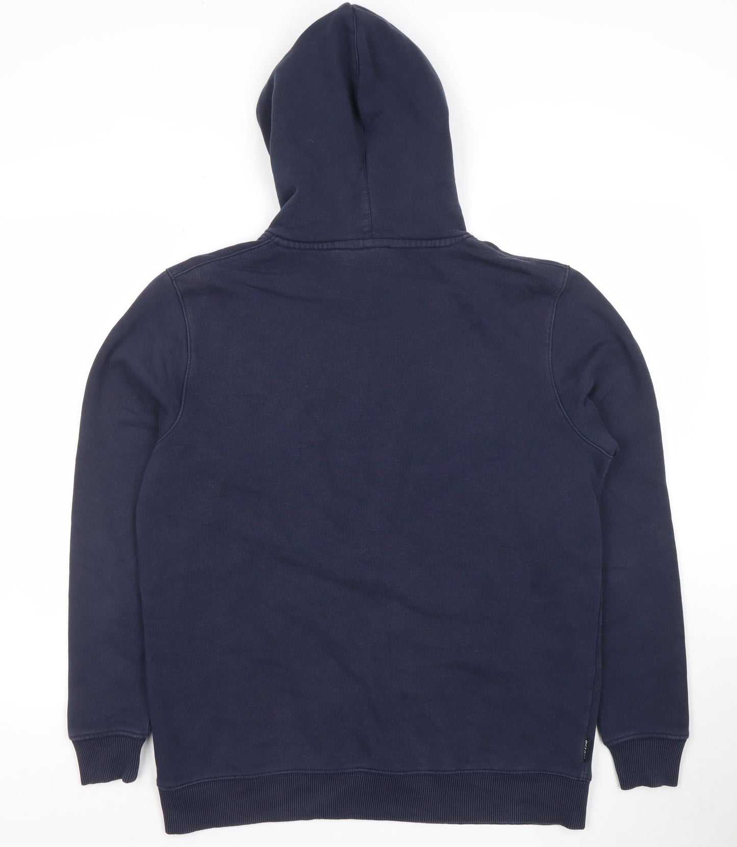 Gym King Men's Blue Pullover Hoodie Size M Fleece Logo Sweatshirt