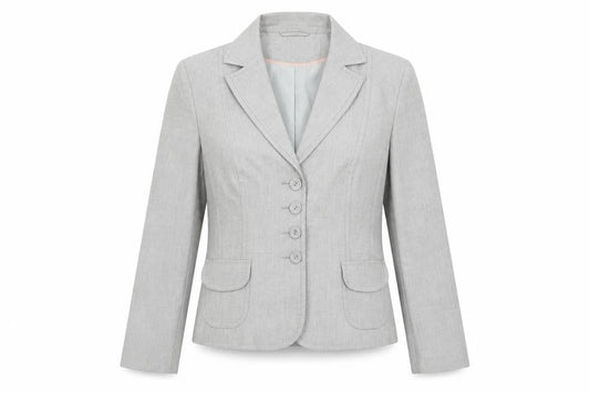 Marks & Spencer Women’s Grey Size 16 Single-Breasted Blazer