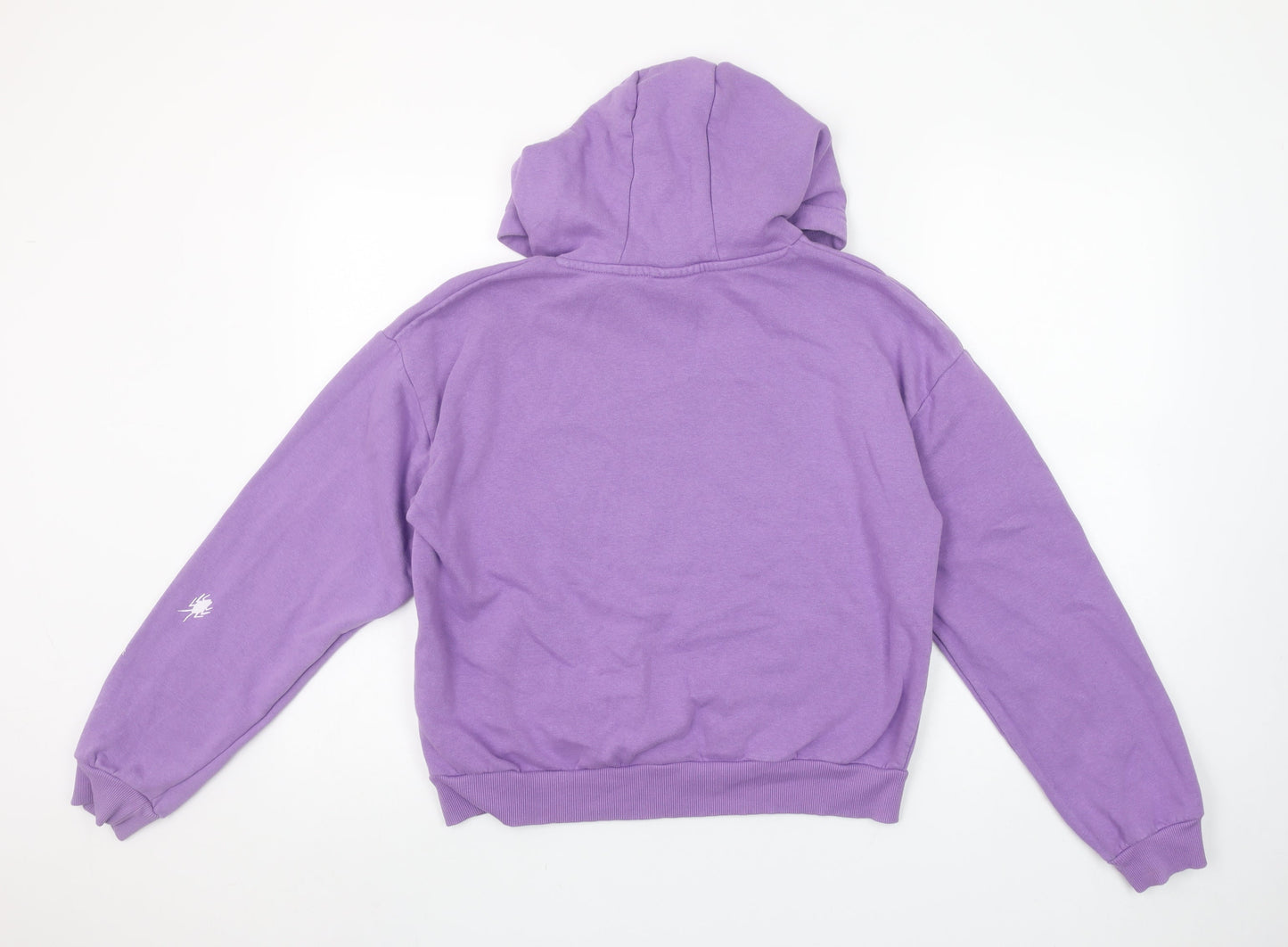 Beetlejuice Purple Hoodie Women Teen Size 12 Cotton Blend Graphic Print