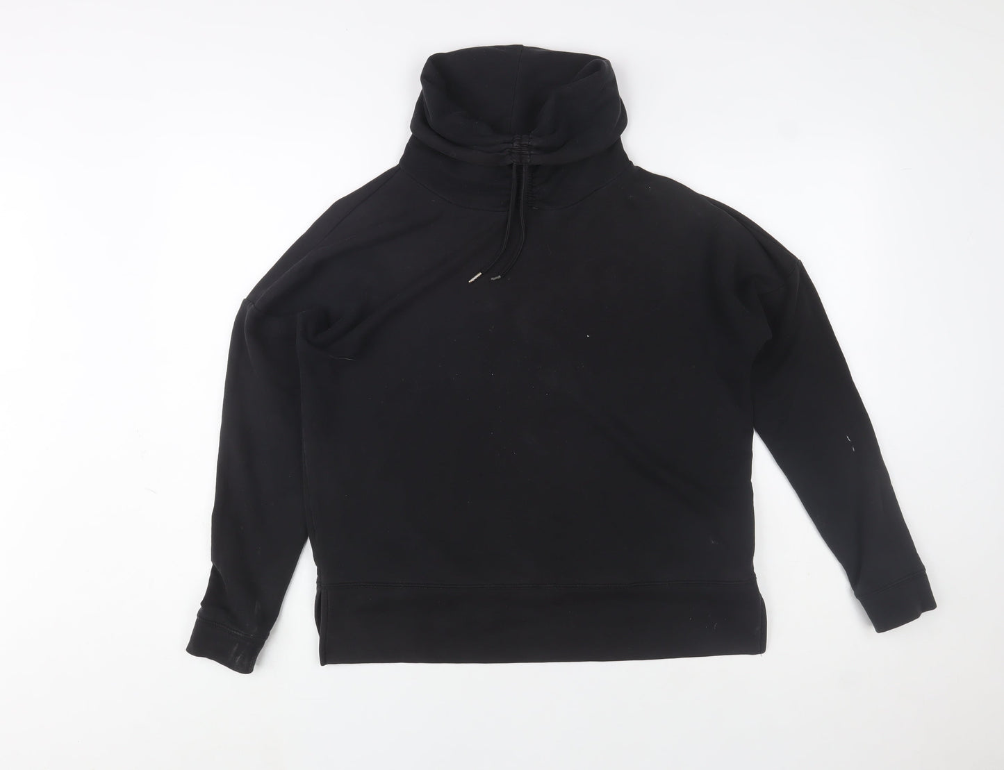 New Look Women’s Black Small High Neck Pullover Sweatshirt