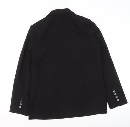 Close-up detail of Atmosphere Women Black, size 14, Classic Single-Breasted Blazer