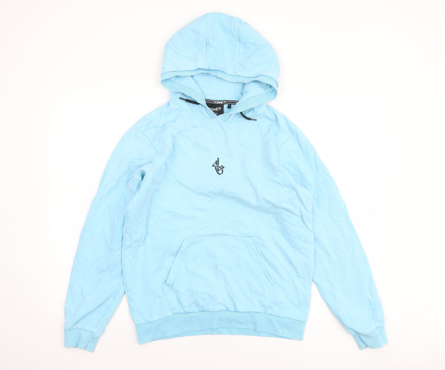 Sonnet London Boys Blue Cotton Pullover Hoodie 13-15 Years