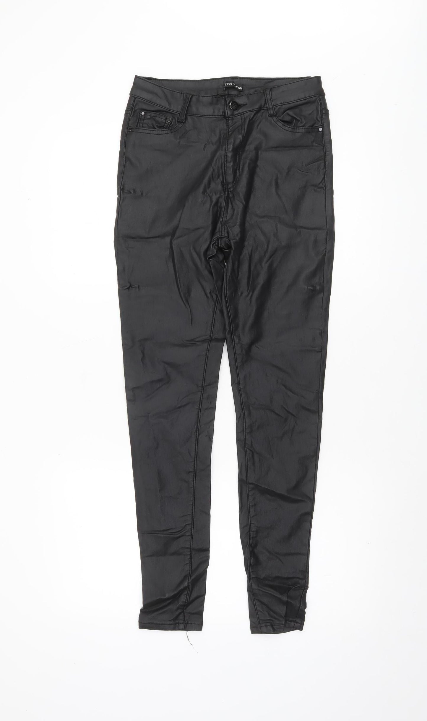 Estee Brown Women’s Black Stretch Jeggings L Slim Fit