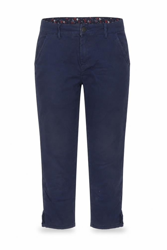Love Jeans Women's Blue Chino Trousers Size 8 Regular Fit