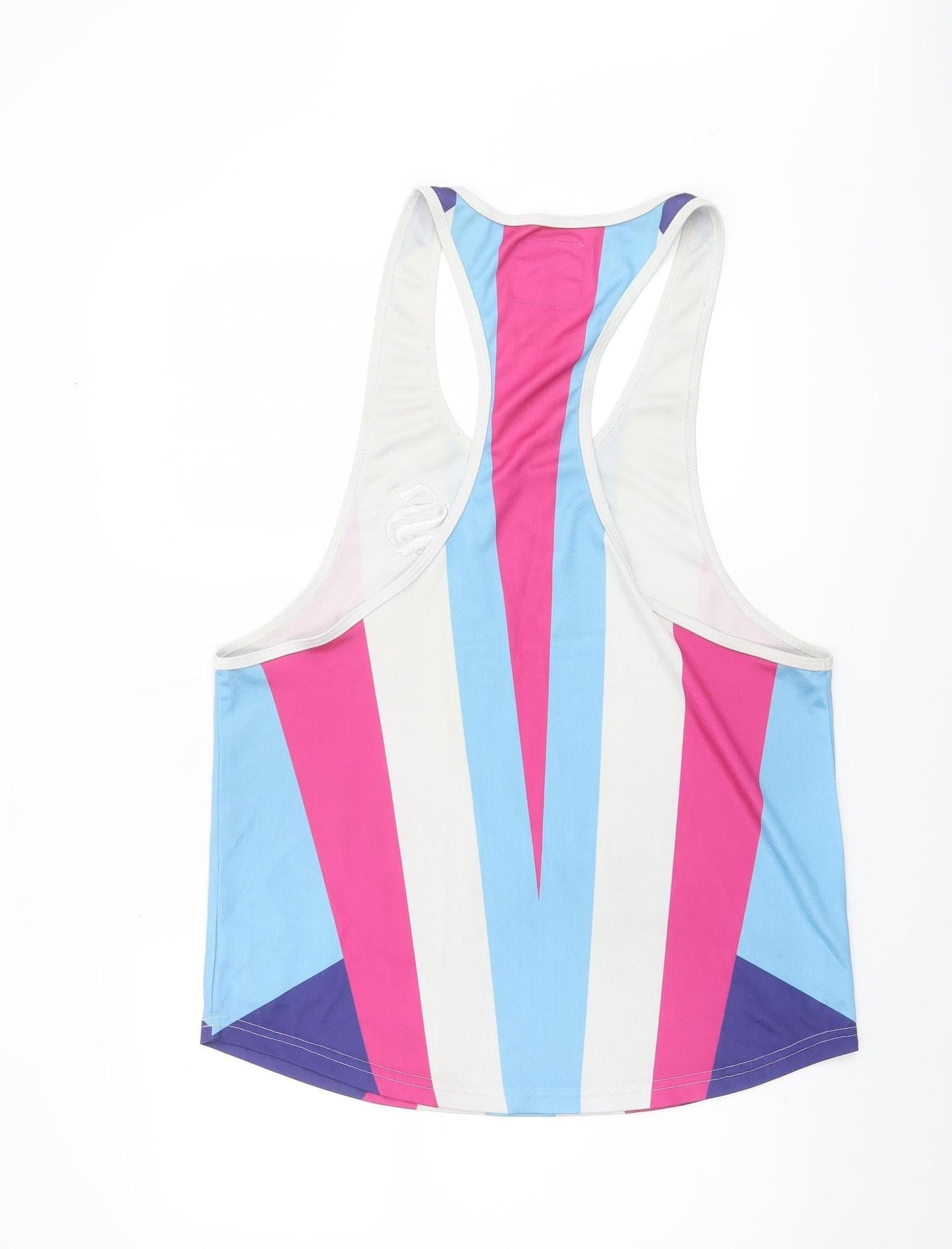 Sinner Street Men's Multicoloured Sleeveless Tank Top L