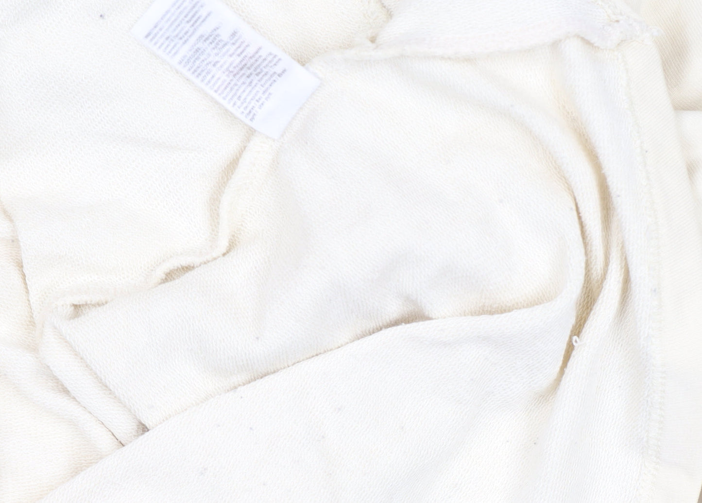 River Island Women’s Beige V-Neck Twist Front Sweatshirt Size M