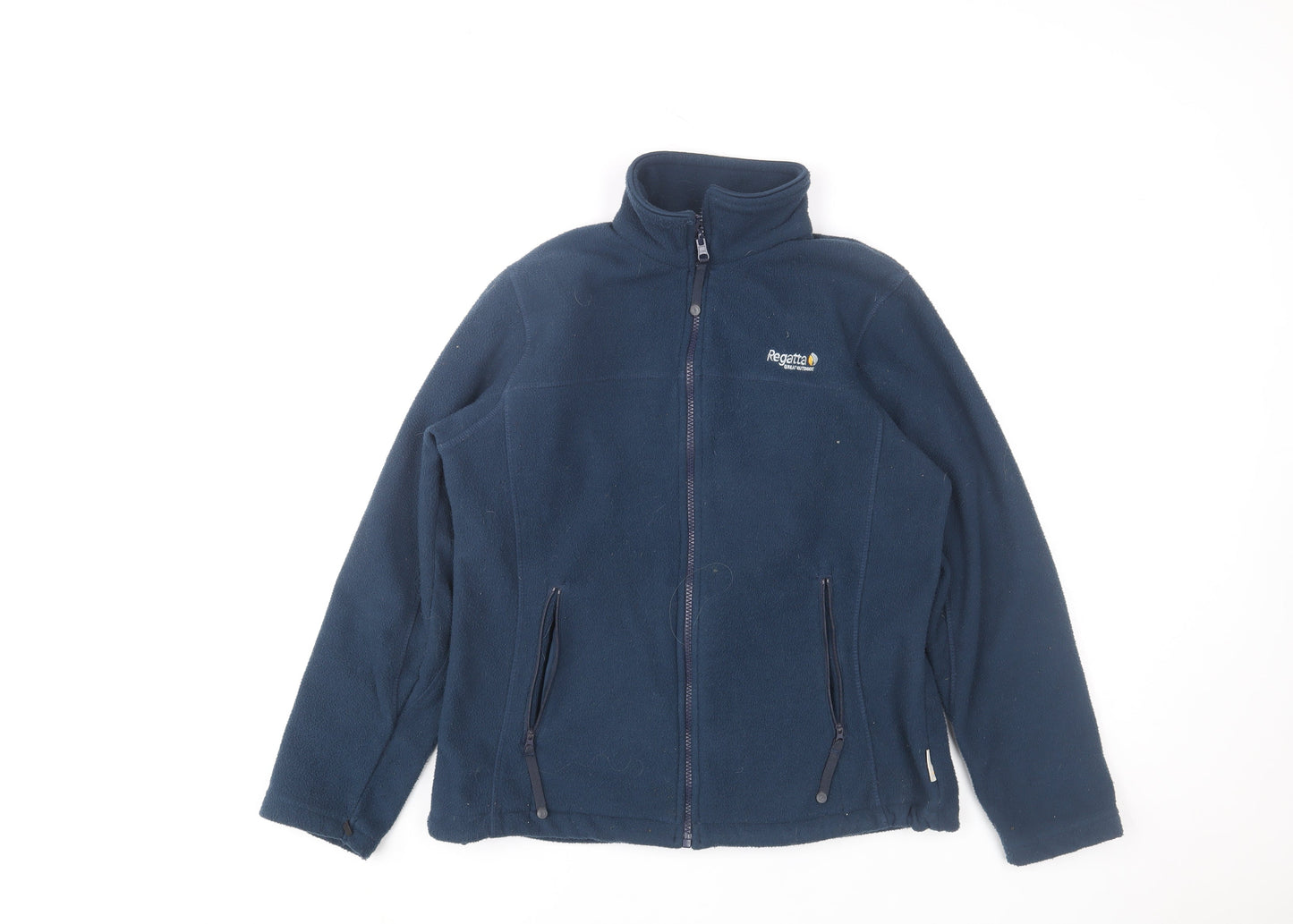 Regatta Women's Blue Fleece Full Zip Jacket Size S Outdoor Walking