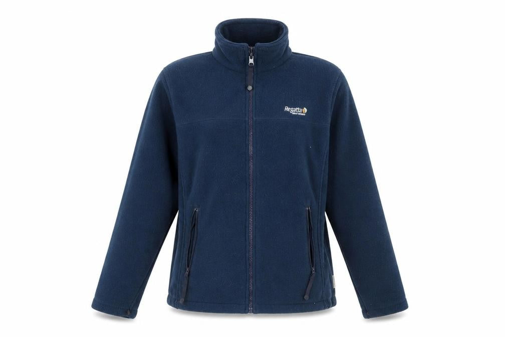 Regatta Women's Blue Fleece Full Zip Jacket Size S Outdoor Walking