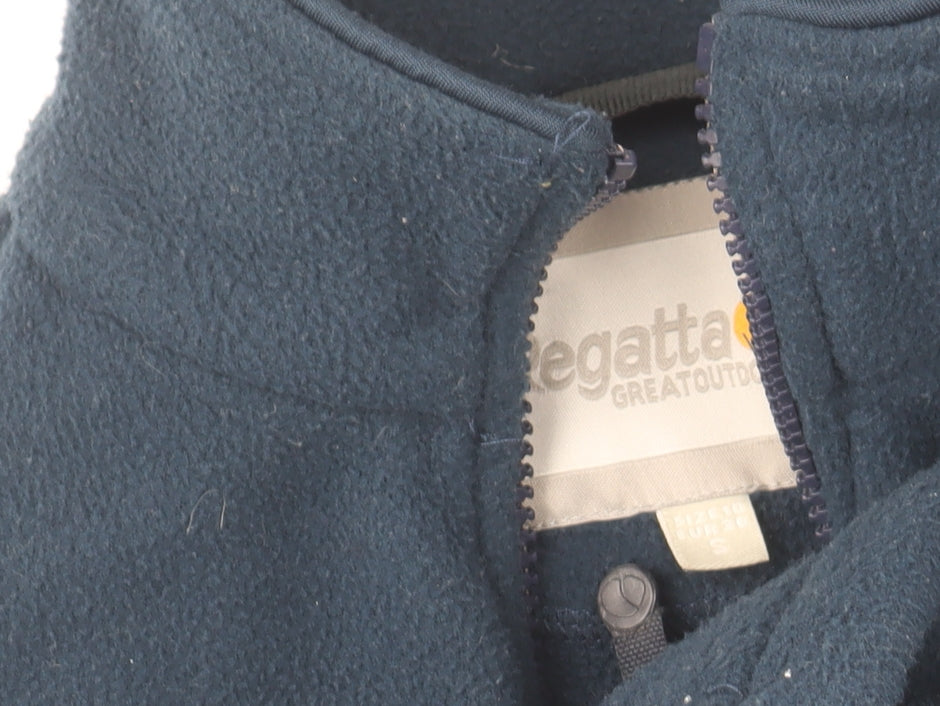 Regatta Women's Blue Fleece Full Zip Jacket Size S Outdoor Walking