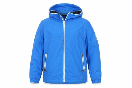 Tribord Boys Blue Hooded Waterproof Rain Jacket 14-15 Years