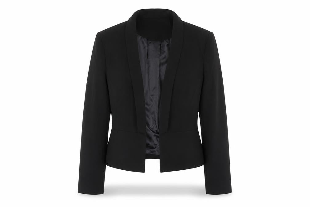 ASOS Women's Black Slim Fit Single-Breasted Blazer Size 10