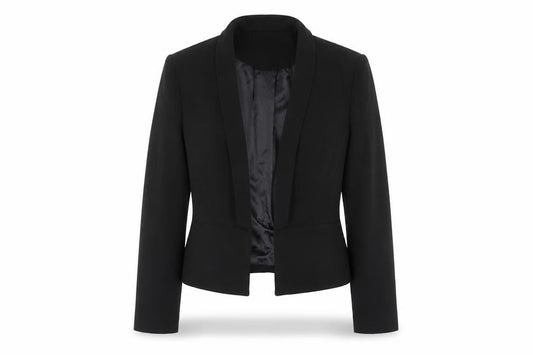 ASOS Women's Black Slim Fit Single-Breasted Blazer Size 10