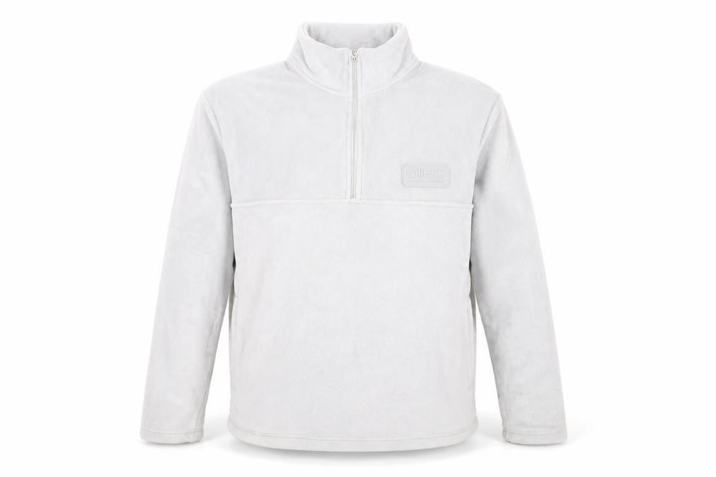 Topman Men's Grey Fleece 1/2 Zip Sweatshirt Size M Regular Fit