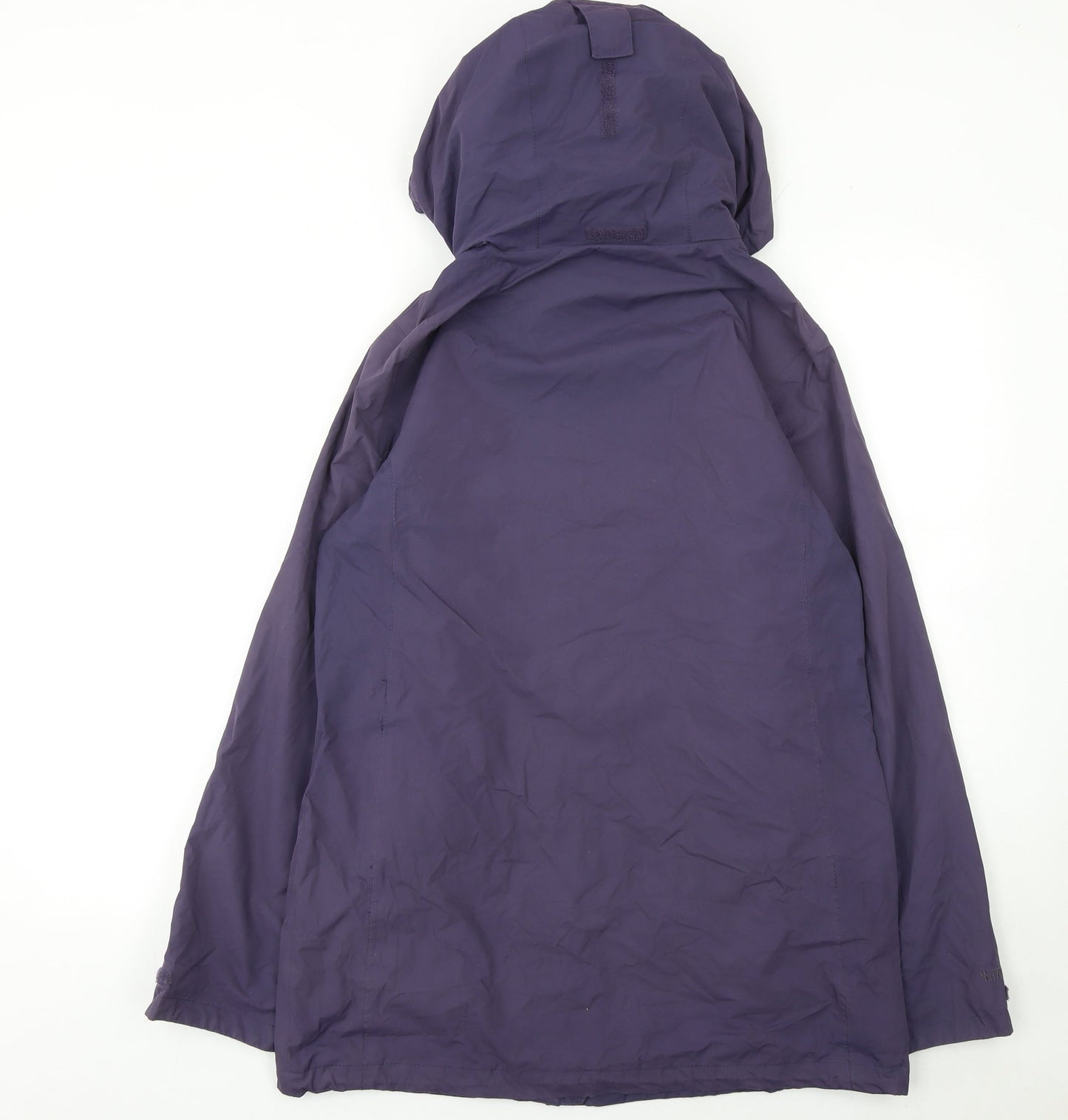 Regatta Womens Purple Waterproof Hooded Rain Coat Size 10