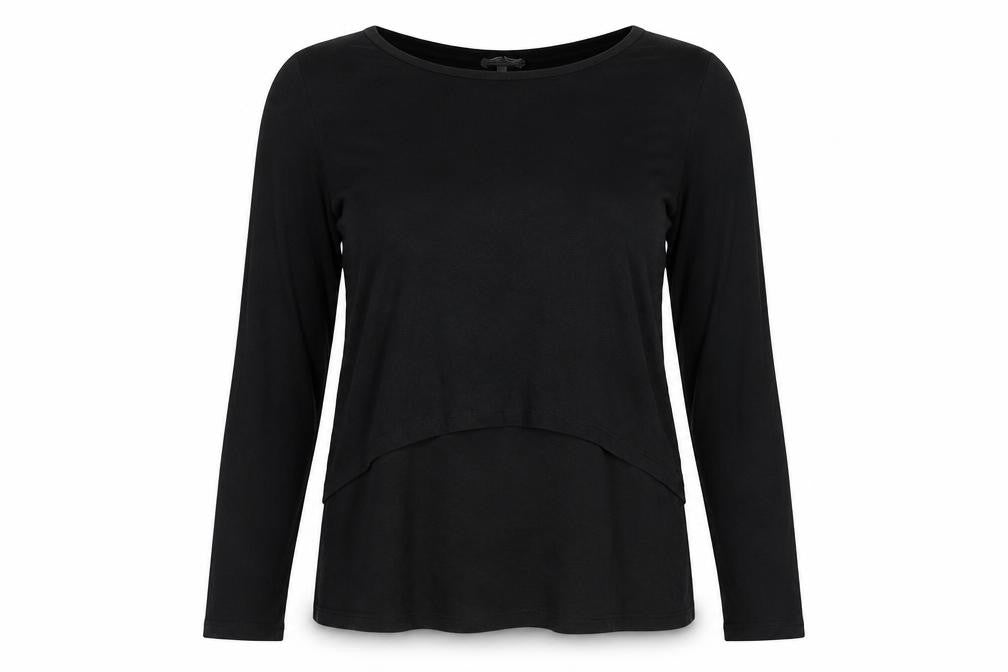 Phase Eight Women Black Size 14 Long Sleeve Pullover Jumper