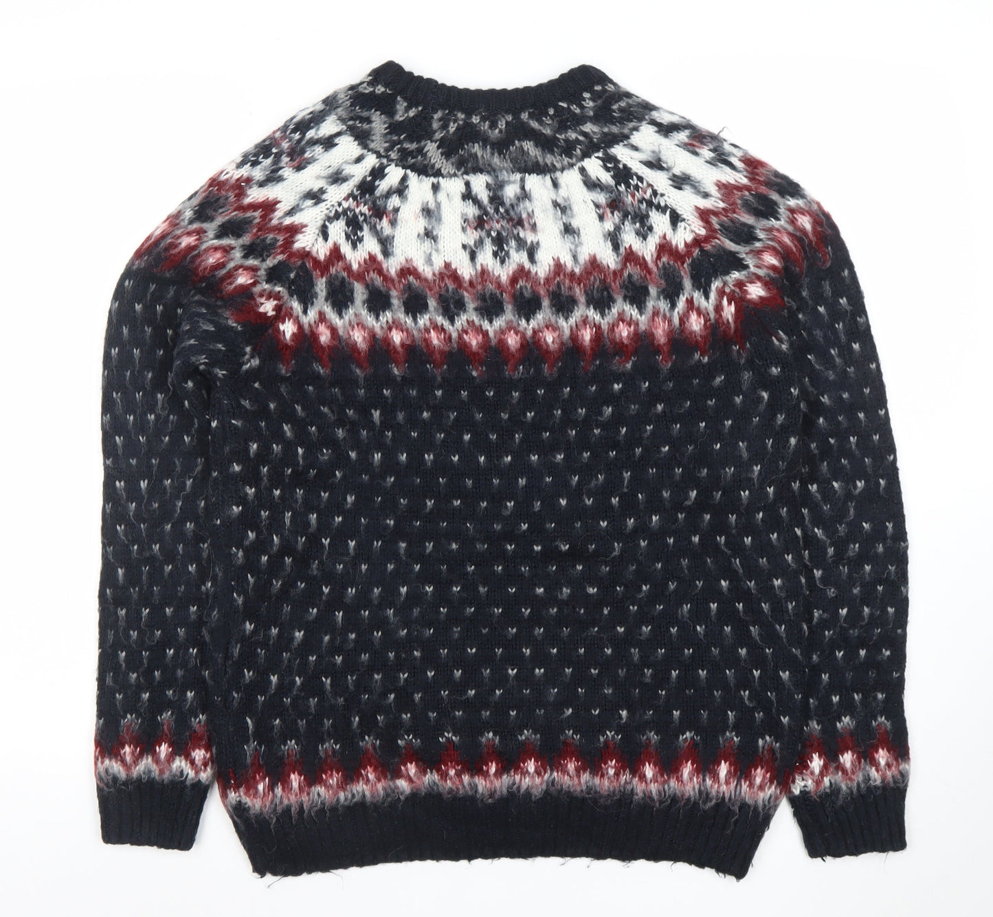 Cedar Wood State Men's Multicoloured S Fair Isle Acrylic Pullover Jumper