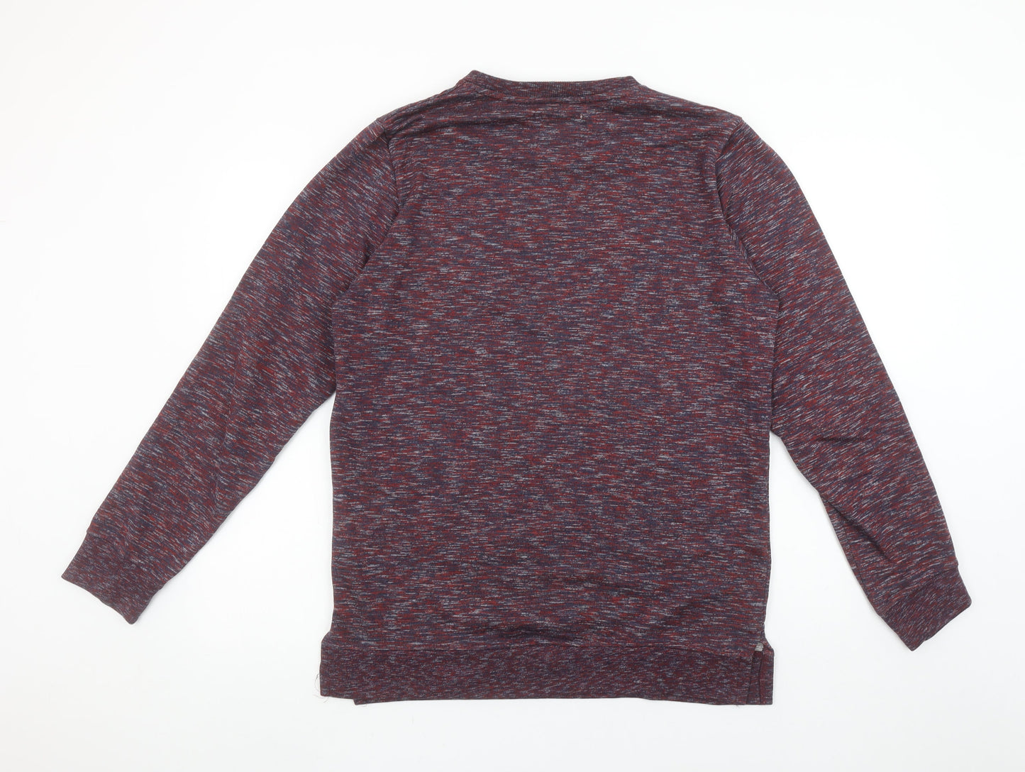 Revolution Mens Multicoloured Knit Crew Neck Sweatshirt M