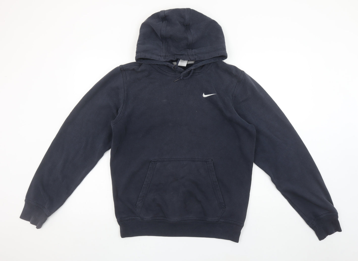 Nike Men's Blue Pullover Hoodie Small Sports Fleece Sweatshirt