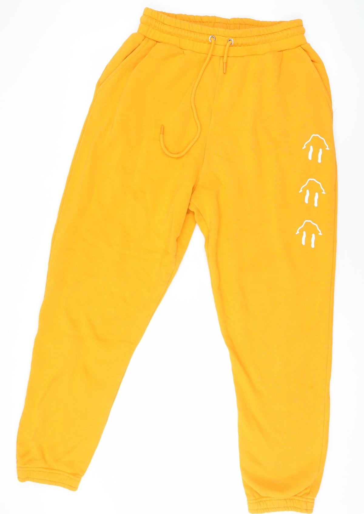 Skinnydip London Womens Yellow Jogger Trousers Size M